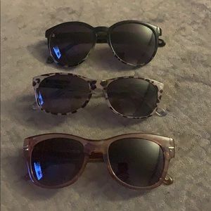 Lot of 3 Fossil Women’s Sunglasses